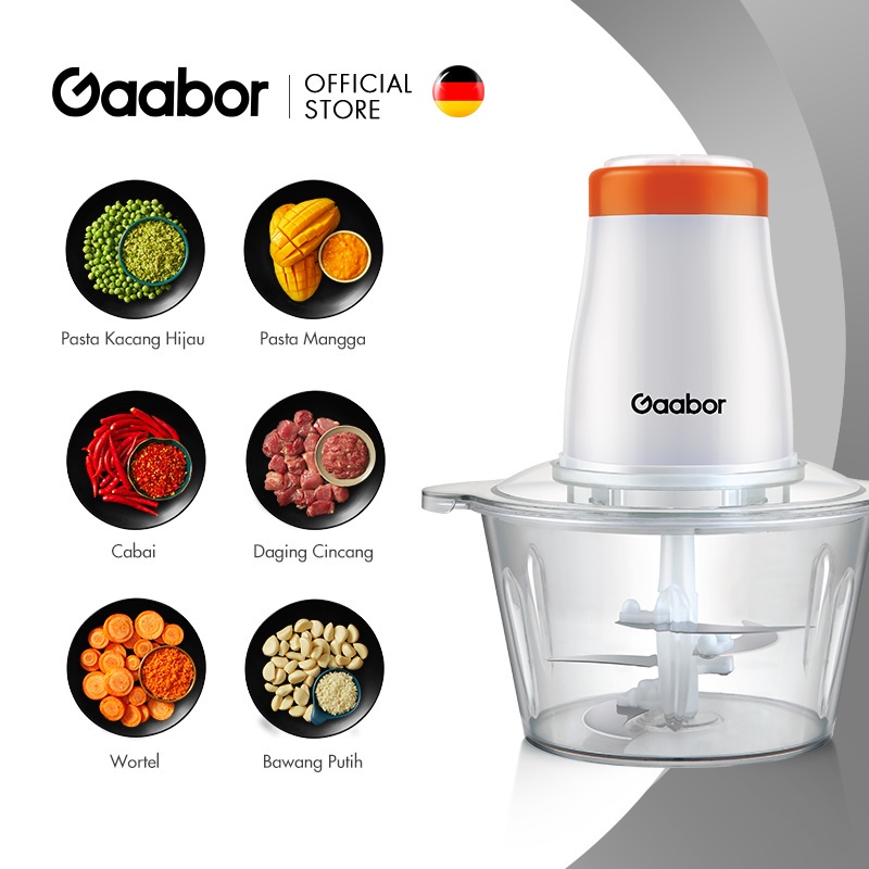 Gaabor Gaabor Meat Grinder 200 Watt / GJ-M20A Electric Meat Grinder Mesin Penggiling Daging/ Sayur F