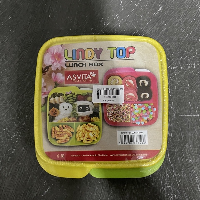 Lunch Box Lindy LLB-157 Asvita Plastik