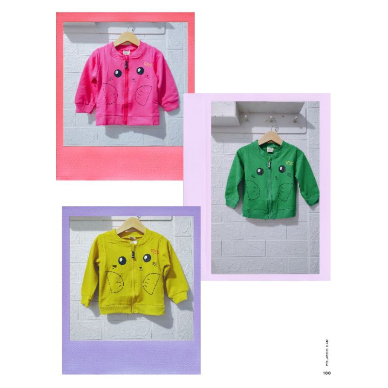 sweater//jaket anak import usia 1-3tahun