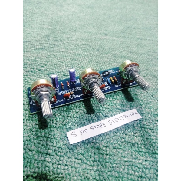 kit master mixer 3 potensio ic