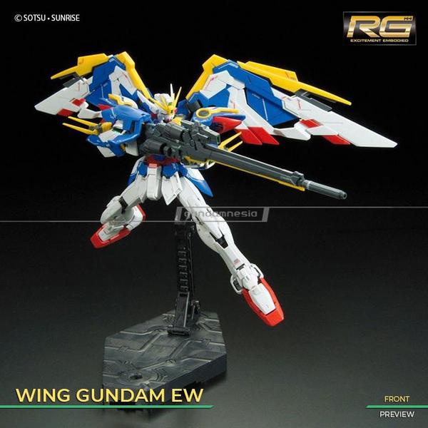 RG Wing Gundam - RG Wing New Ori Mainan Robot Hadiah Ulang Tahun Mainan Gundam Gundam Wing Birthday 