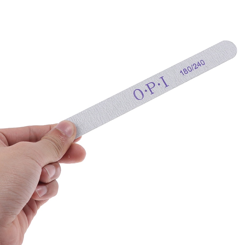 10 Pcs Buffer Files Dua Sisi Bahan Kayu Untuk Nail Art