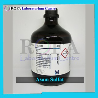 Asam Sulfat Sulfuric Acid H2SO4 Merck Pro Analis 2500 Asam Sulfat Sulfuric Acid H2SO4 Merck Pro Analis 2500
