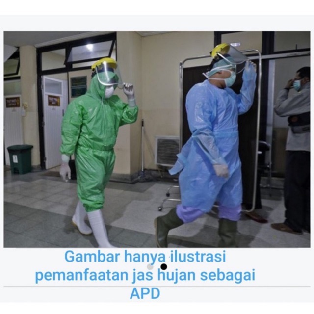 JAS HUJAN PLASTIK PONCO PONCHO/ JAS HUJAN APD