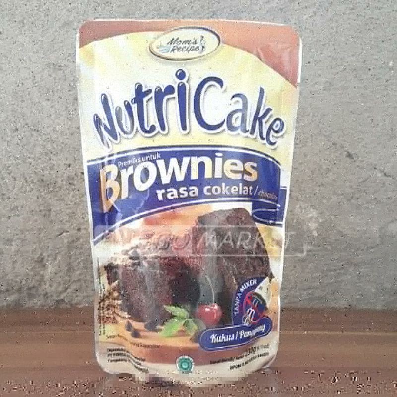 

Nutri Cake / Premiks Brownies / Rasa Cokelat / 230g