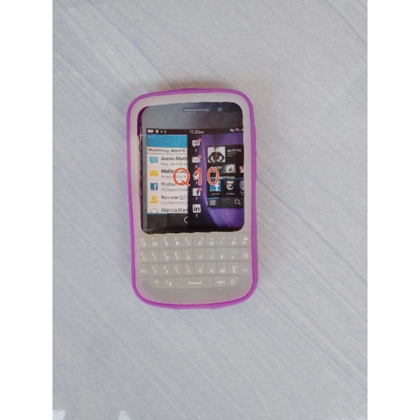 Blackberry BB Q10 Case Softcase Silikon Warna