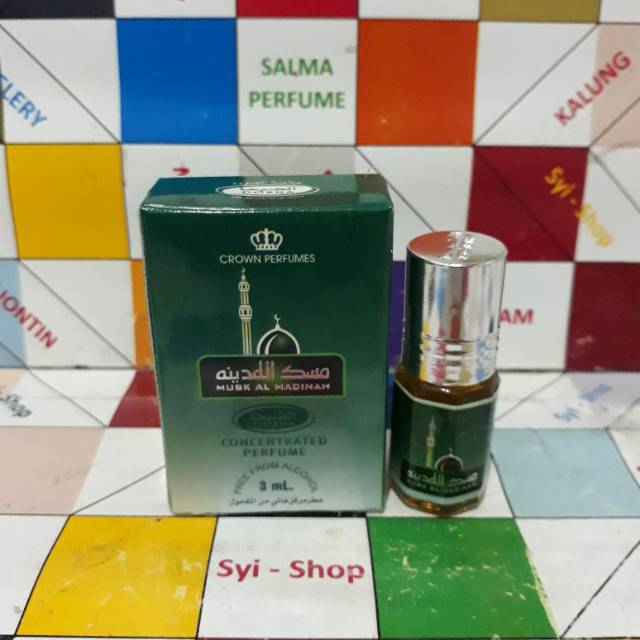 Parfum MUSK AL MADINAH Roll On Non Alkohol 3 ml DOBHA