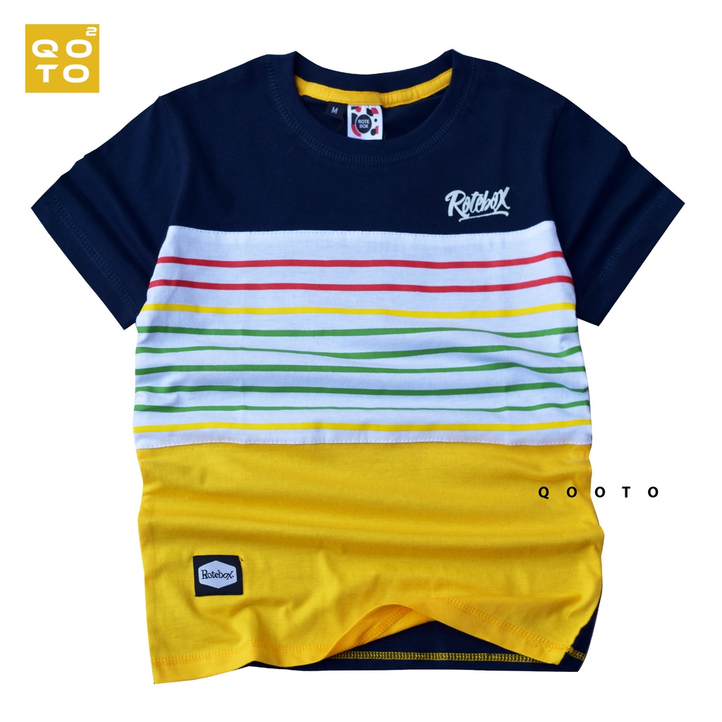 Baju Anak Laki Rotebox Umur 1-12 Tahun Bahan Cotton 30S