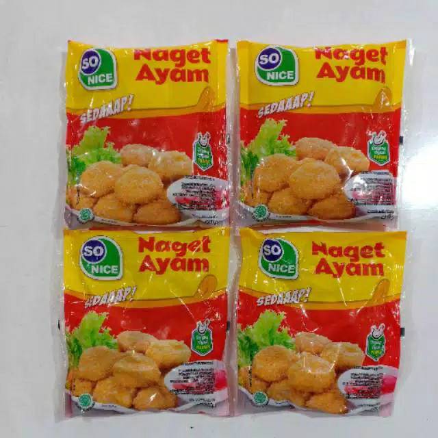 

So Nice Chicken Nugget (250 gram) #ayam #nugget #frozenfood