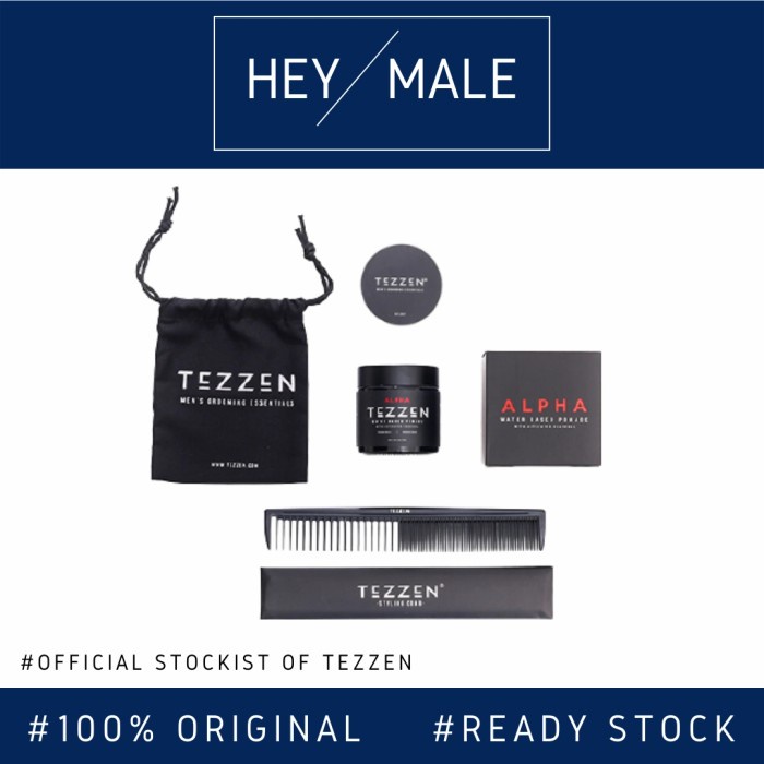 TEZZEN Alpha Water Based Pomade