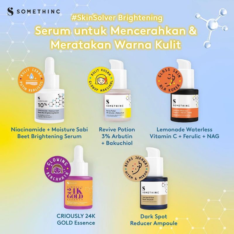 Somethinc Serum Niacinamide Barrier | Niacinamide Sabi Beet | Holygrail | AHA BHA PHA Peeling | Week