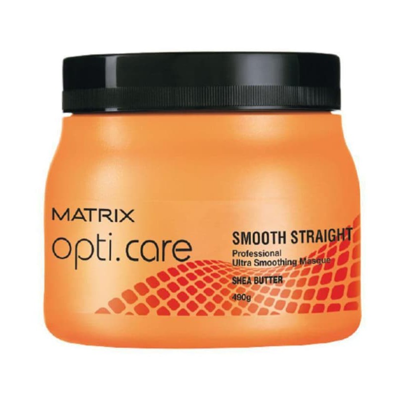 Nr Hair Mask Matrix Opti Care Ultra Smoothing Straight Masker