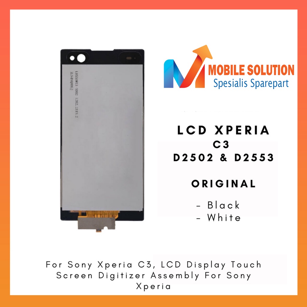 LCD Xperia C3 D2502 D2503 Fullset Touchscreen