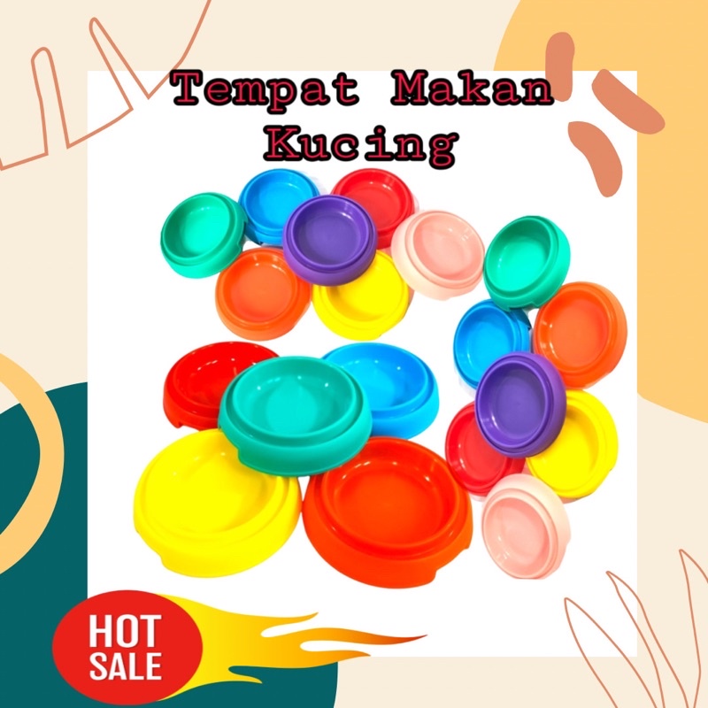 Tempat makan kucing / Tempat makan hewan peliharaan