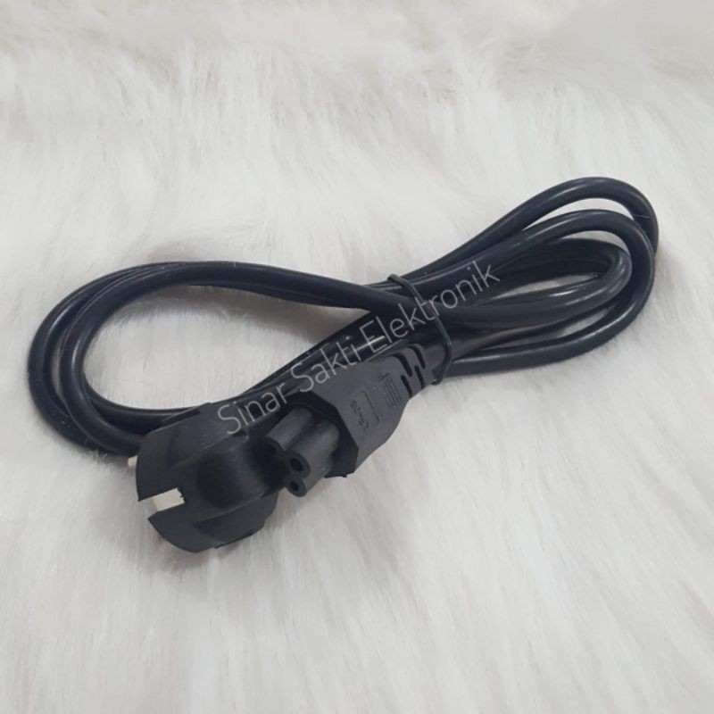 Kabel power listrik adaptor charger notebook laptop lubang 3 / 3 lubang