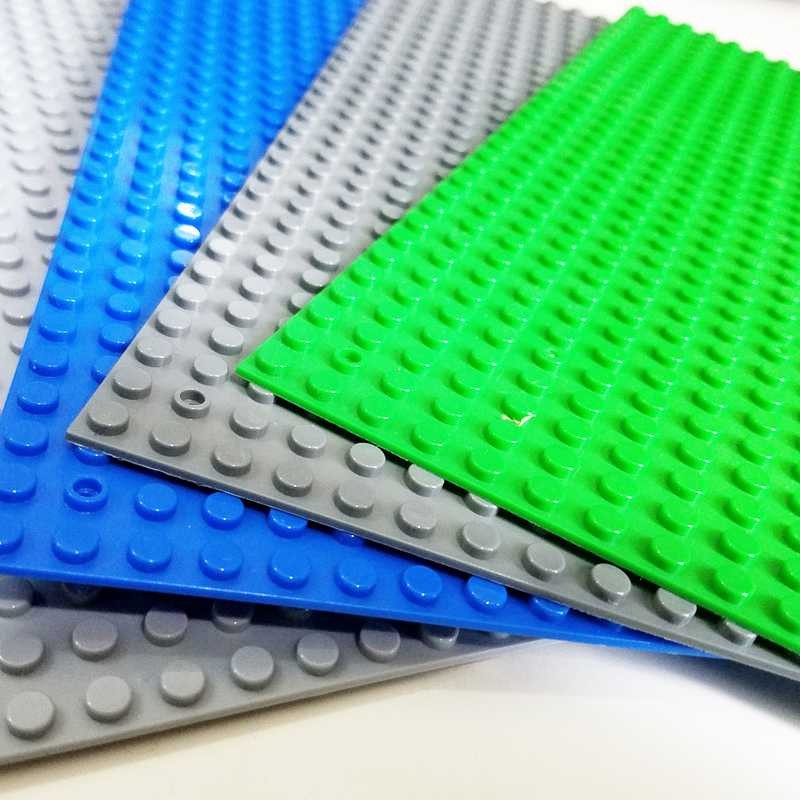 Alas papan Baseplate Brick Mainan Anak Anak Murah Papan 16 x 32 Dots