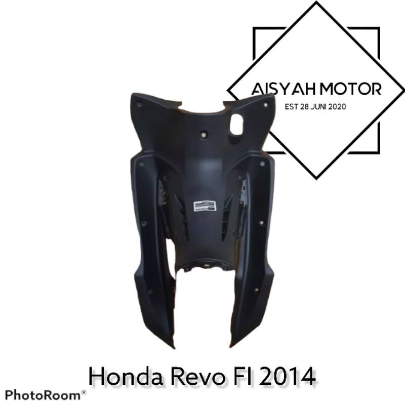 Bodi Kasar Honda Revo FI Warna Hitam Tahun 2014