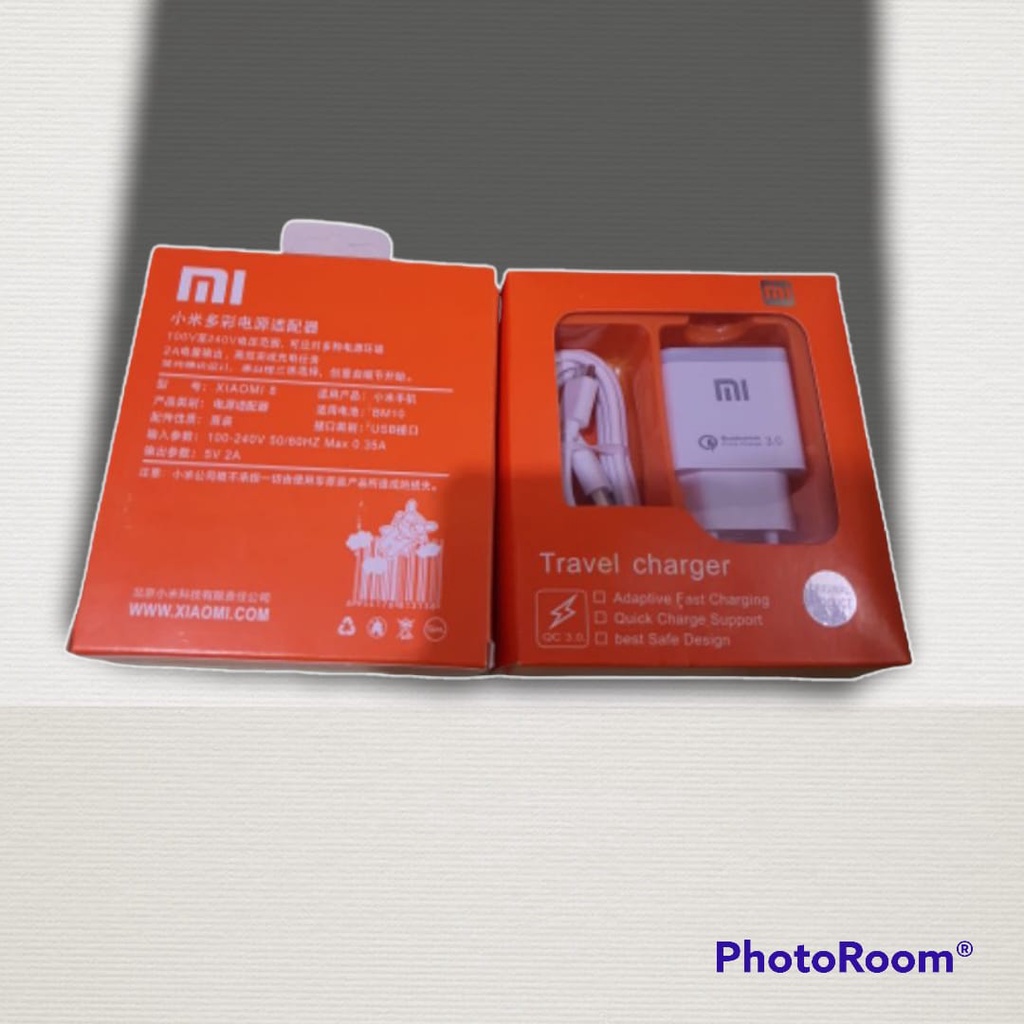 CHARGER/CASAN XIAOMI/REDMI 3.0 TYPE C FAST CHARGING