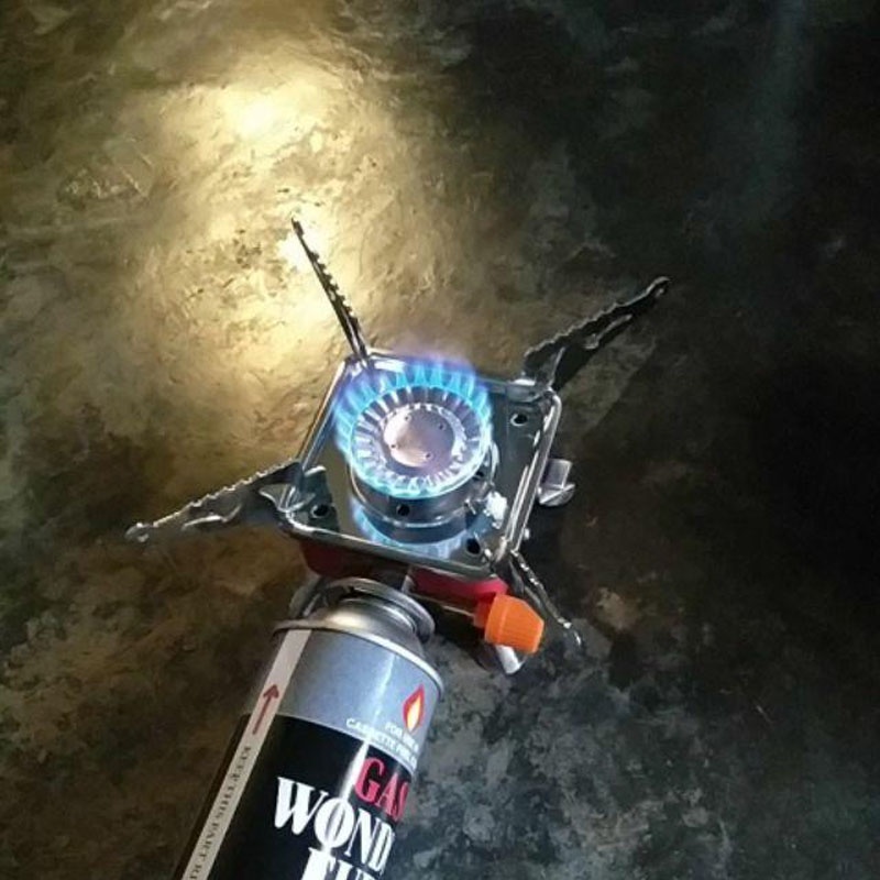 SHINE STAR - [ Free 1 Tabung Gas Hi Cook + Tas ] Kompor Gas Camping Mini Portable Stove Mini Alat Masak Gunung