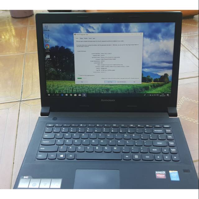 Laptop Notebook Lenovo B40 Core I3 5500u Broadwell Amd Radeon R5 2gb 1TB Ram 4gb siap gaming finger