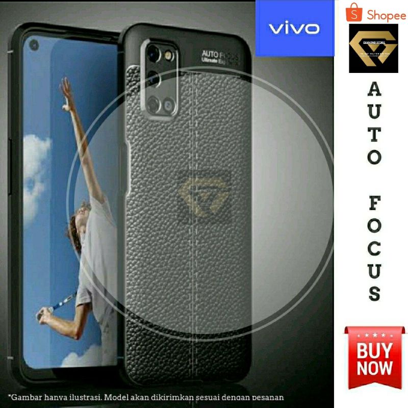 VIVO AUTO FOKUS SILLICON SILIKON SOFT CASE AUTO FOCUS CASING VIVO Y1S Y11 Y12 Y12S Y15 Y17 Y19 Y20 Y20S Y30 Y50 Y50i Y51 Y53 Y53s S1 PRO V20 V20SE V21 5G V23E X50 X50 PRO