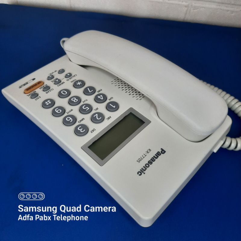 Pesawat Telepon Rumah Dan Kantor Panasonic KX-T7705 Second