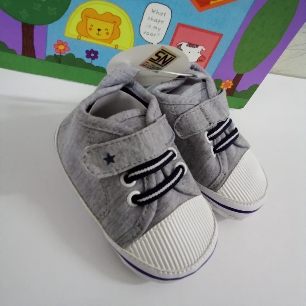 Sepatu Prewalker Baby - Sepatu Bayi Laki Laki/Perempuan Lembut Anti Slip SNI