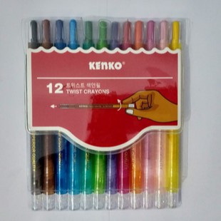 

Kenko Twist Crayon 12 Crayon Putar 12 Warna Panjang