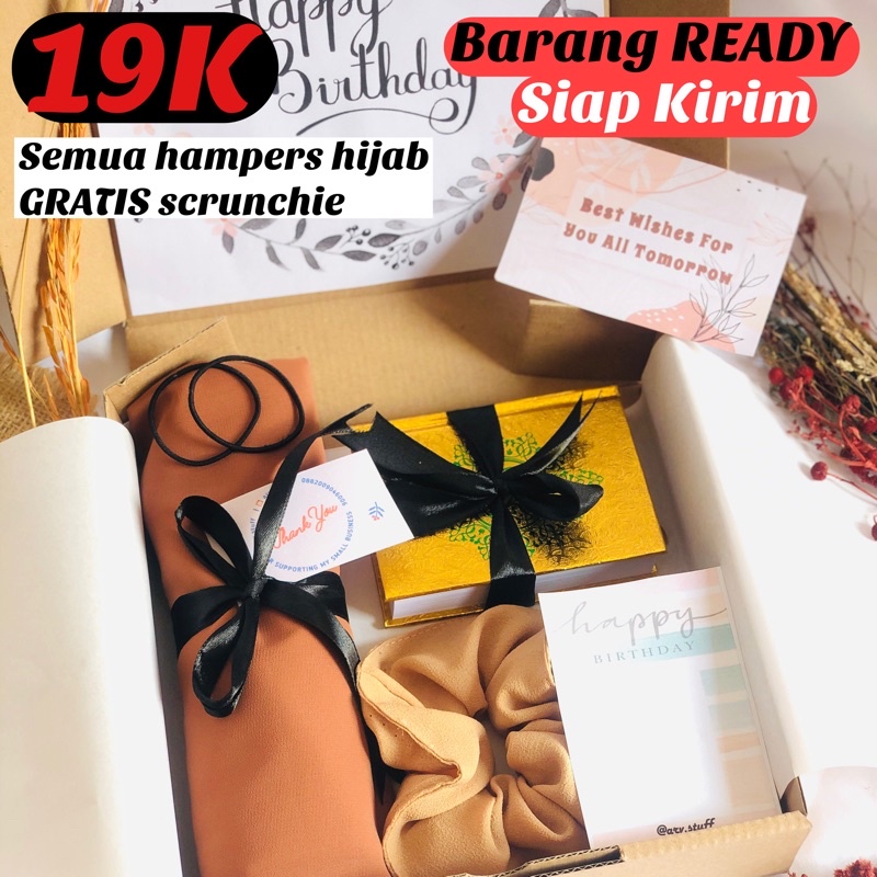 HAMPERS HIJAB AL QURAN / Hampers Hadiah wisuda kado wedding pernikahan gift box parcel termurah kado ulang tahun hadiah wedding teman unik alat sholat hadiah hari raya murah viral termurah se shopee