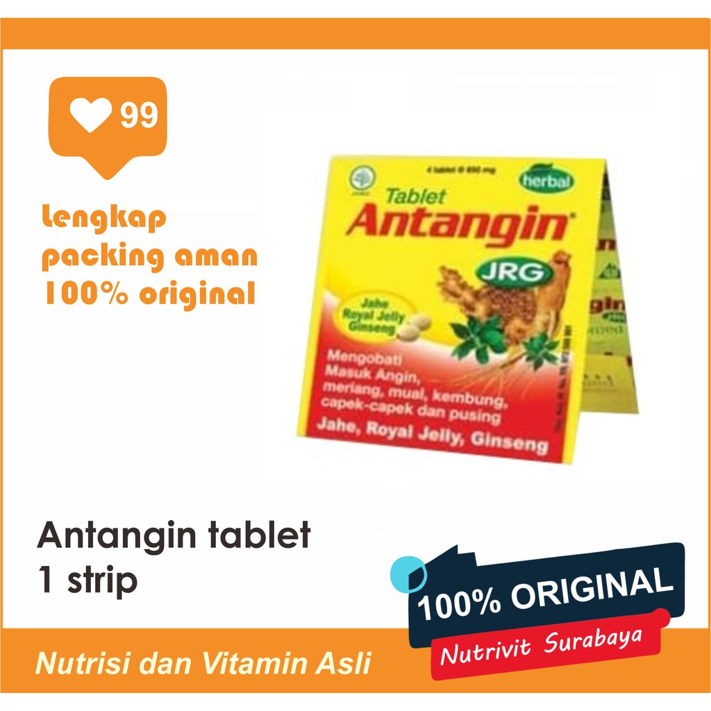 ANTANGIN TABLET 1 STRIP