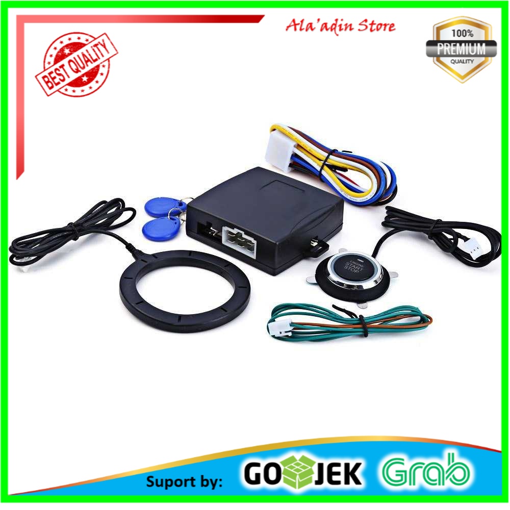 Push Start System Keamanan Mobil Canggih Keyless RFID - KQS-Q4