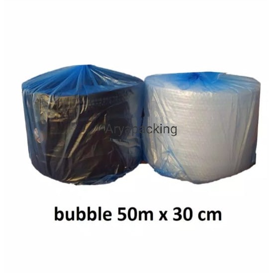 

bubblewrap hitam dan putih 50 meter x 3o cm