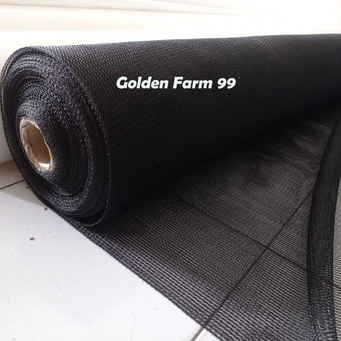 Jual Paranet Nilon 65% lebar 3 meter Warna hitam