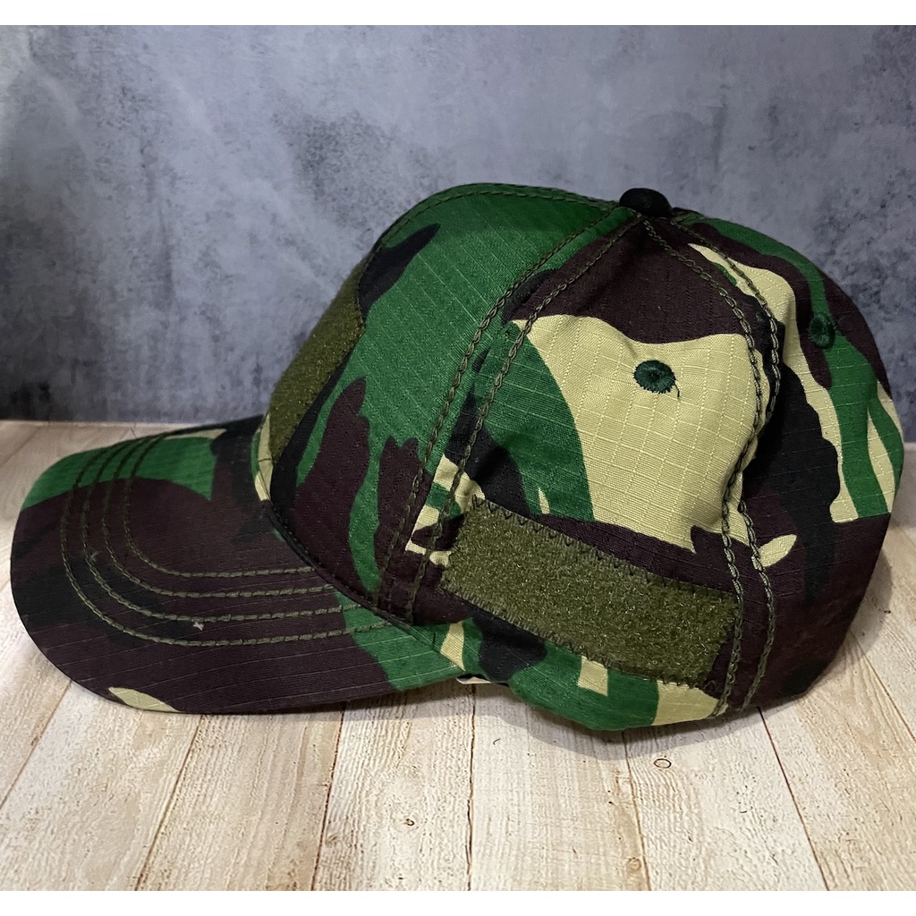 Topi Tactical Loreng Topi Velcro - Velcro Loreng -Topi Loreng Malvinas