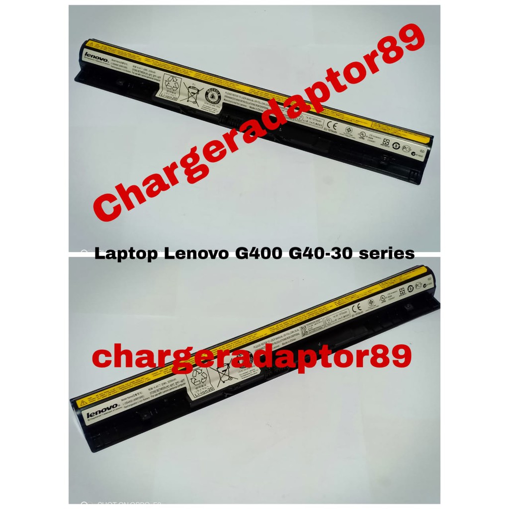 Batre Battery Baterai Lenovo G400S G40-45 G40-70 G50-30 G50-45 G50-70/ L12S4E01, LC41LG22Q