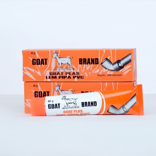 

Lem pipa pvc goat / lem pipa air goat / goat brand gaot plas