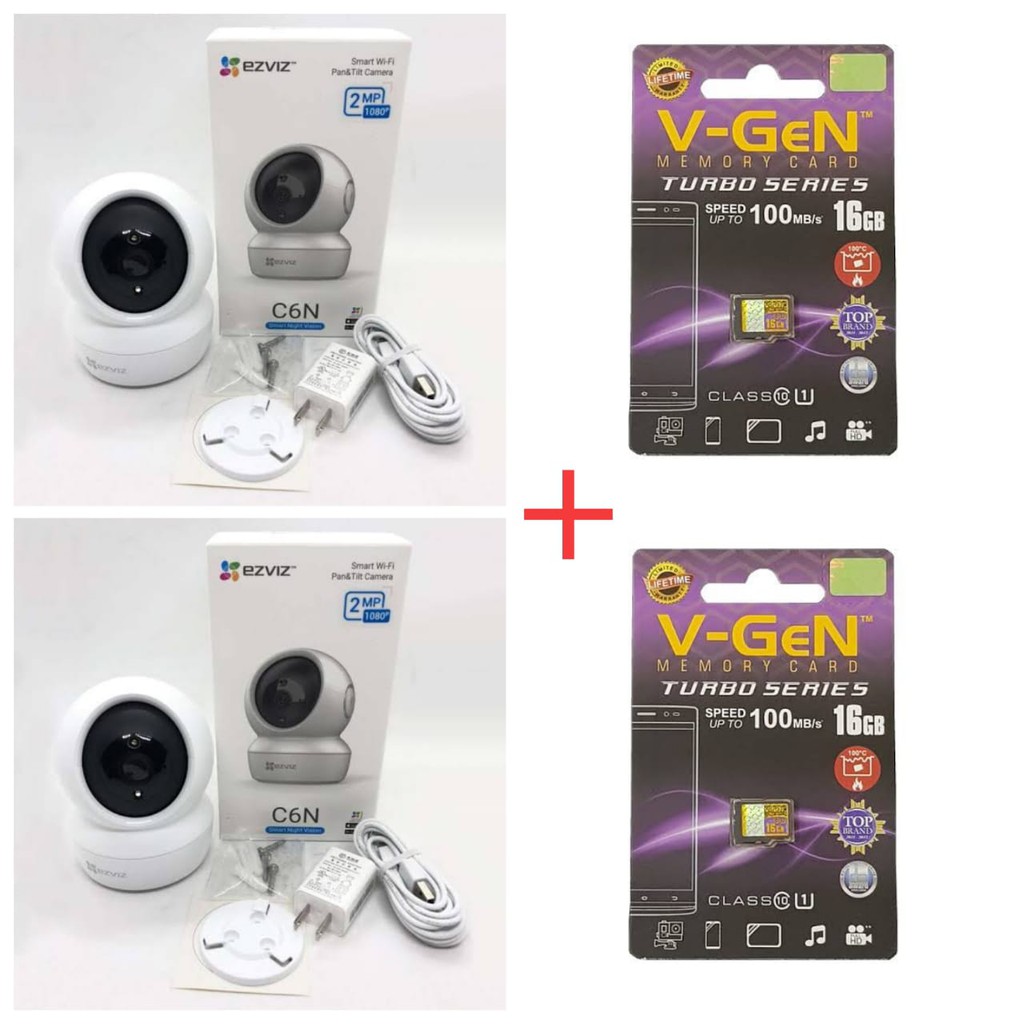 [ Gratis MMC 64GB ] EZVIZ C6N 2MP Gratis Micro SD 64GB Garansi Resmi