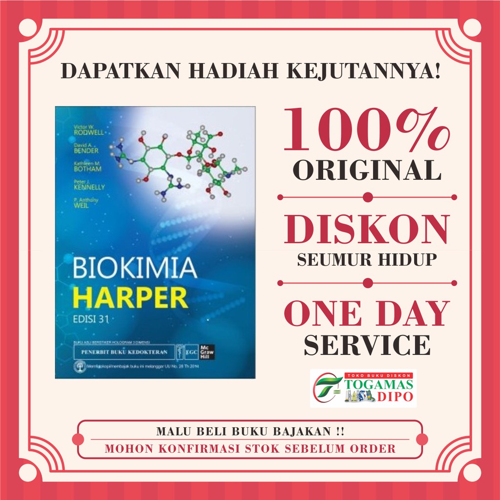 Jual BIOKIMIA HARPER ED.31 | Shopee Indonesia