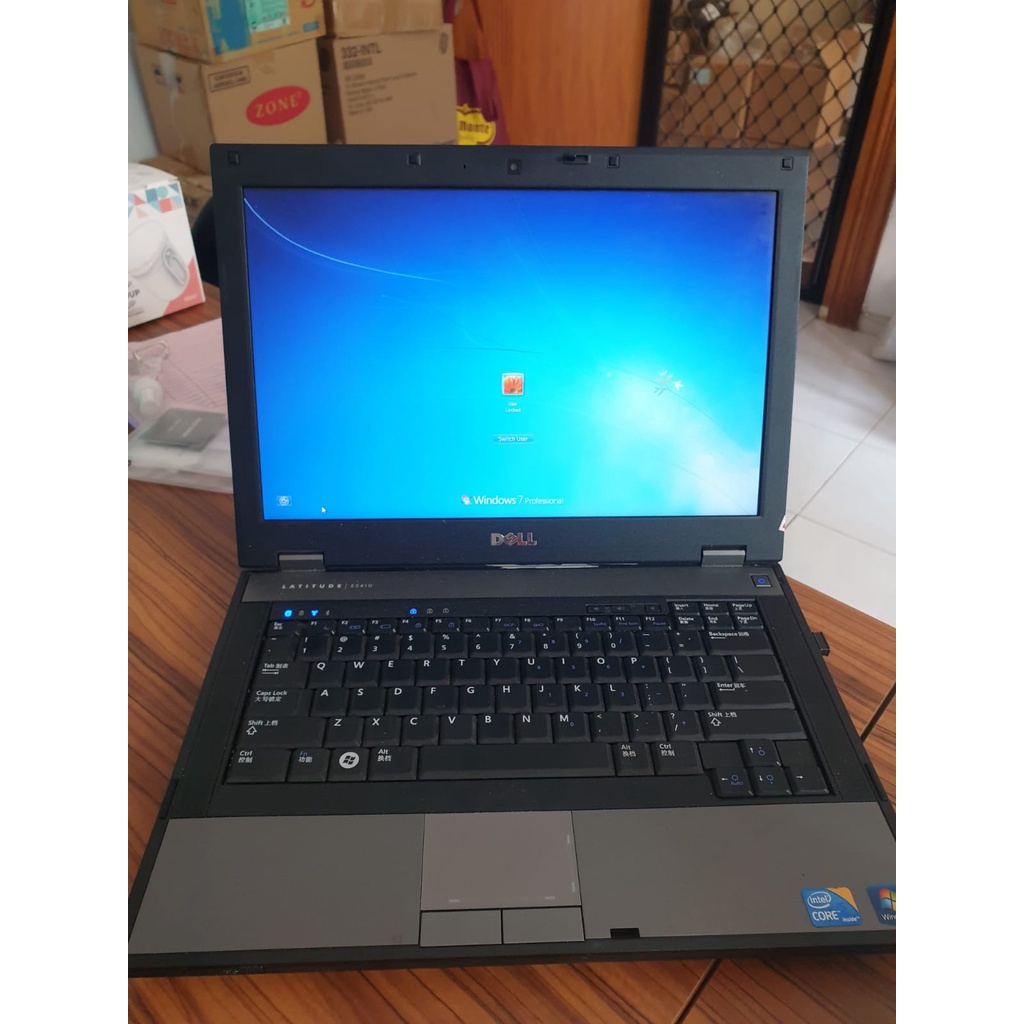 LAPTOP SECOND KONDISI MULUS 90% DELL LATITUDE E5410 i5 WINDOWS 7