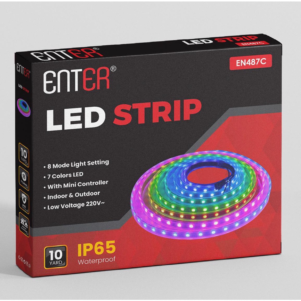 Lampu Selang RGB / Lampu Natal / Led Strip / Lampu Selang Warna Warni VTL