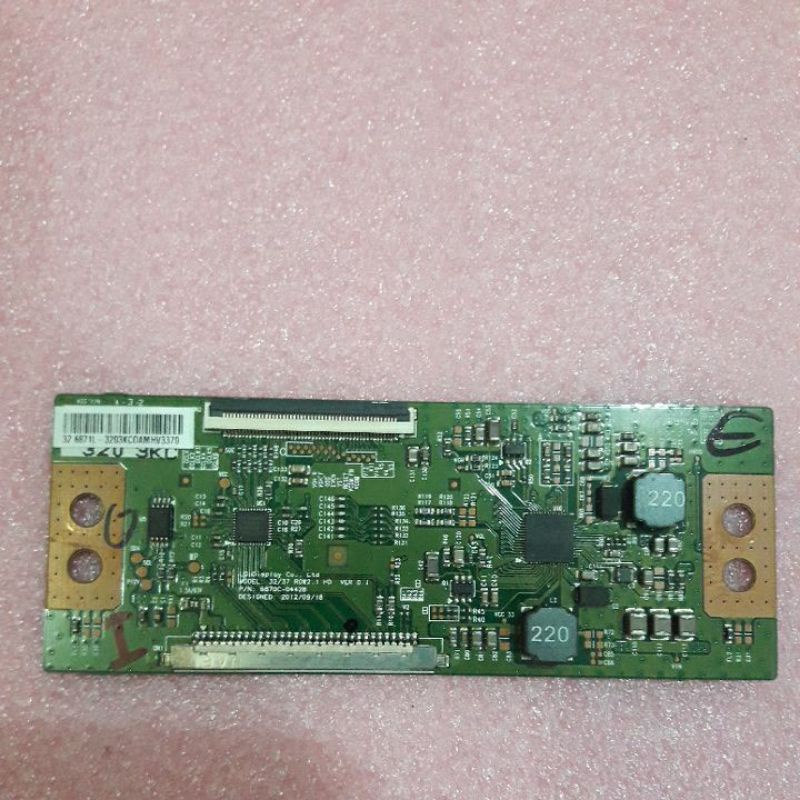 T CON TCON PANEL TV SHARP LC-32LE150m TCON TV LED SHARP LC32LE150