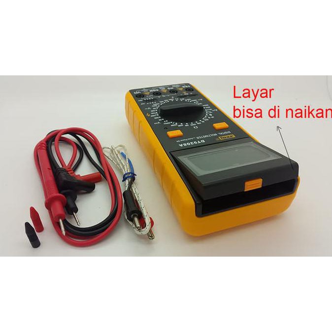 MULTITESTER DIGITAL / AVOMETER DIGITAL / MULTIMETER DIGITAL DT9208A