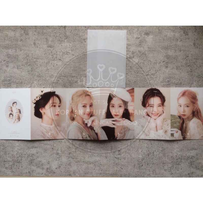 [READY STOCK] SNSD OhGG Accordion Postcard Grup