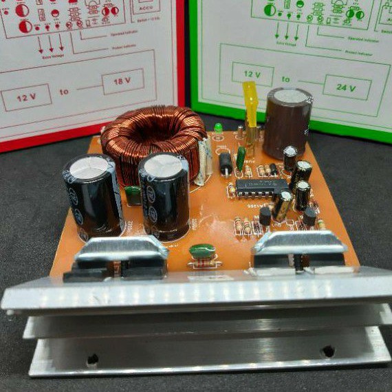 INVERTER KIT MOBIL DC 12V TO DC CT 18V - 42V