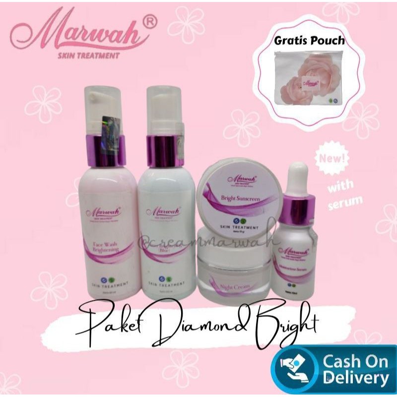 MARWAH - Diamond Bright | Cream marwah paket diamond bright
