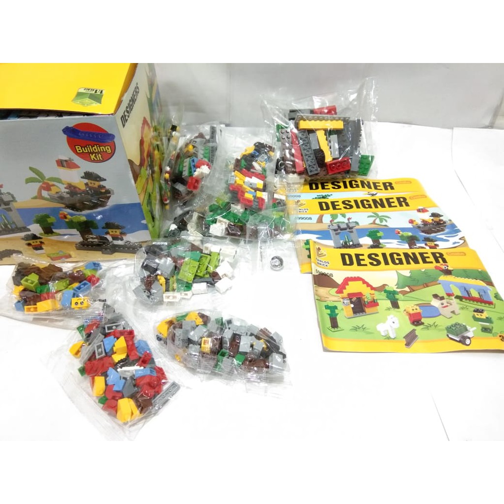 Mainan Edukasi Anak Block desainer - block Designers 625Pcs - 699009