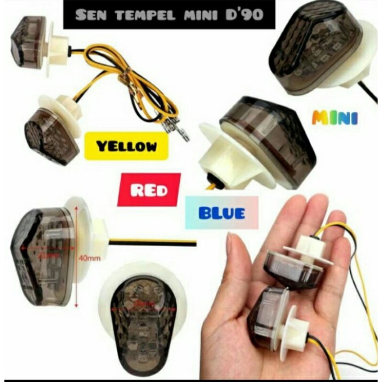 Lampu Sen LED Tempel Mini Universal - Sen LED Tempel Mini Universal