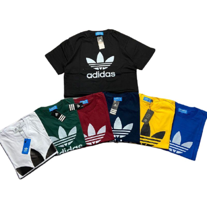 KAOS ADIDAS CASUAL PRIA/WANITA TREFOIL FULL TAG