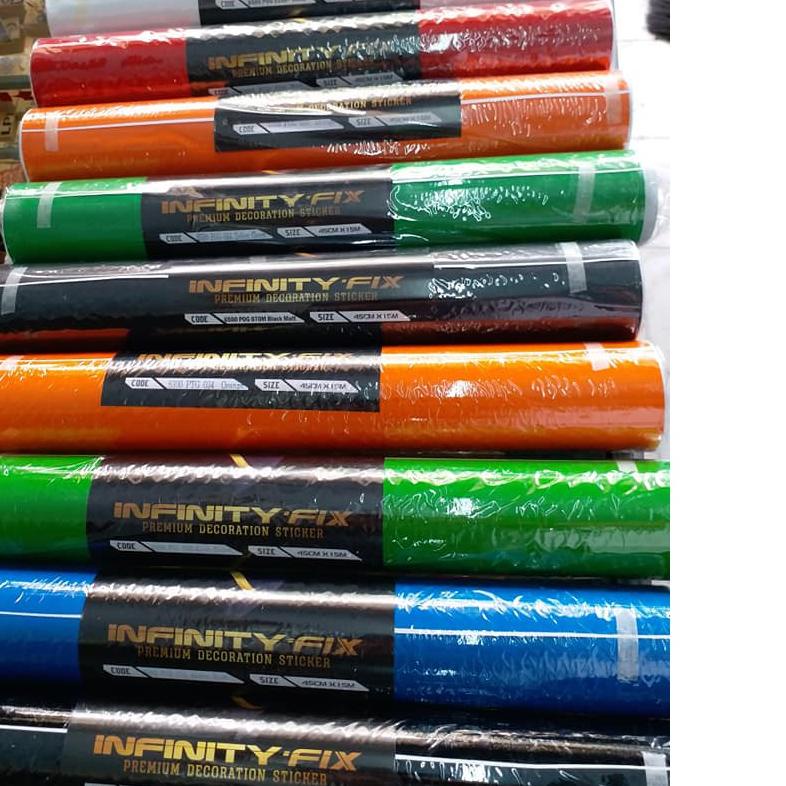 

HOT SALE|SQ16|Sticker vinil termurah InfinityFix 45cm ( rol )