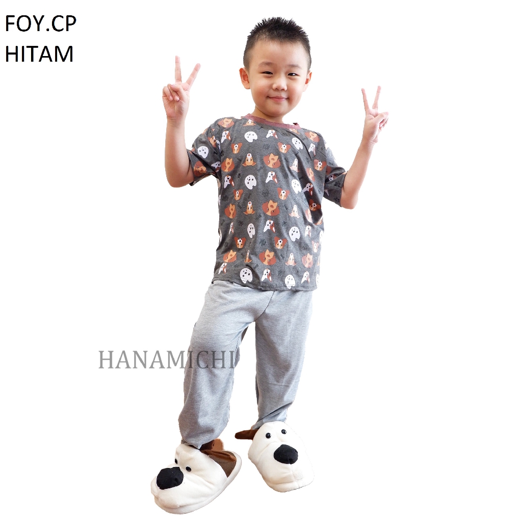 Hanamichi FOY.CP Baju Tidur Anak Lengan Pendek